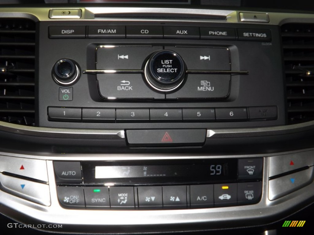 2013 Accord LX Sedan - Crystal Black Pearl / Black photo #20