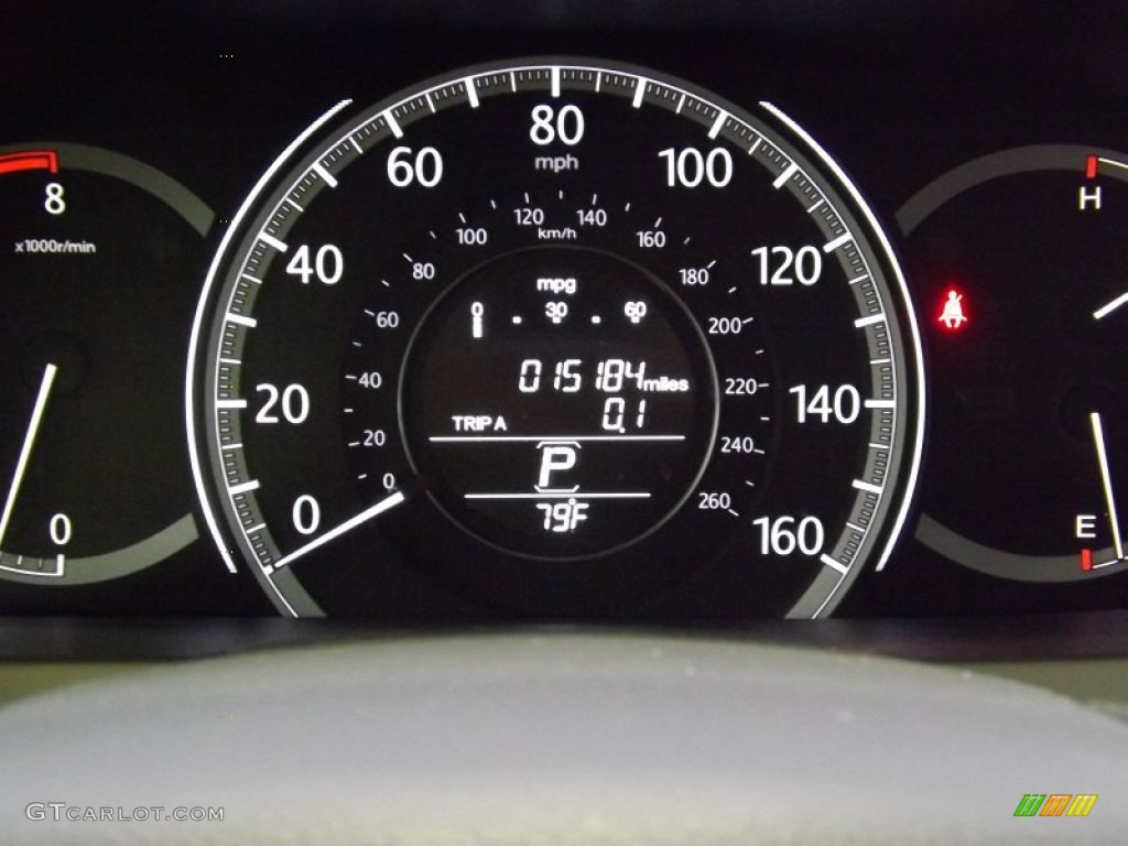 2013 Accord LX Sedan - Crystal Black Pearl / Black photo #23