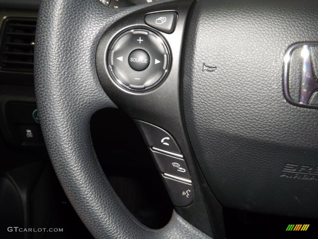 2013 Accord LX Sedan - Crystal Black Pearl / Black photo #24