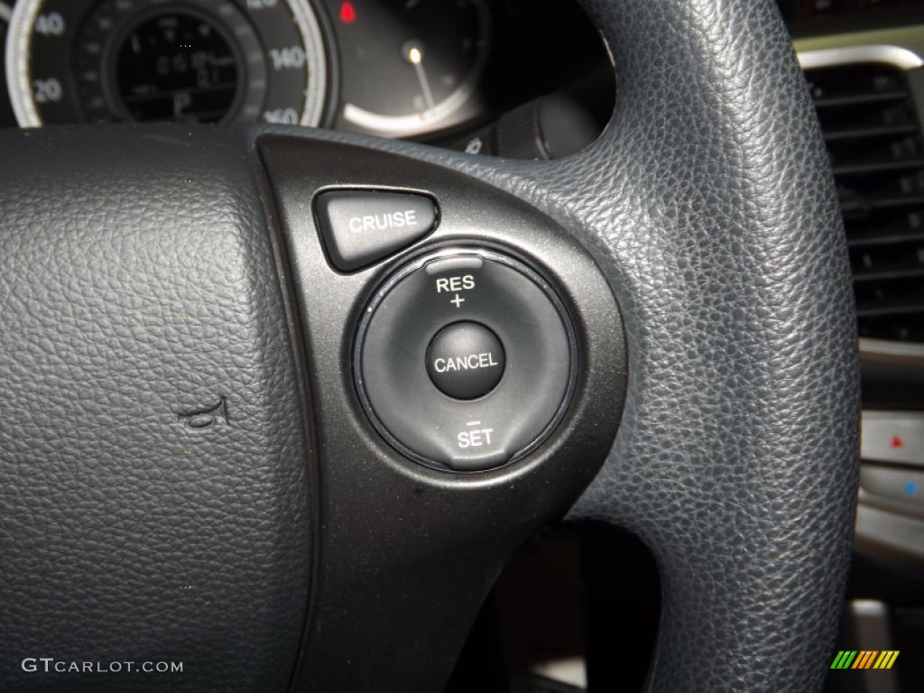 2013 Accord LX Sedan - Crystal Black Pearl / Black photo #25