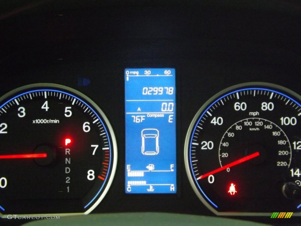 2011 CR-V EX - Royal Blue Pearl / Gray photo #19