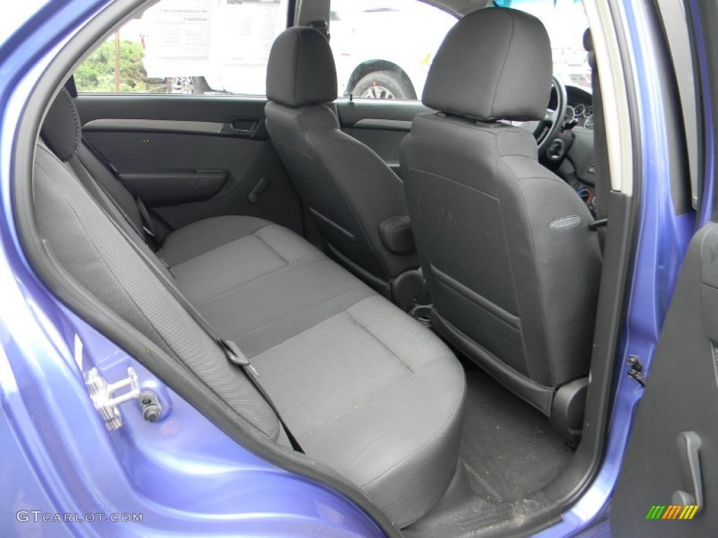 2009 Aveo LT Sedan - Bright Blue / Charcoal photo #10