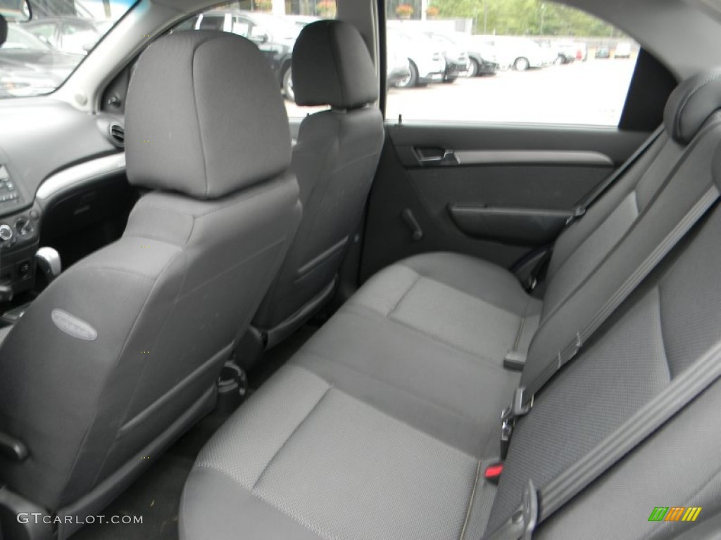 2009 Aveo LT Sedan - Bright Blue / Charcoal photo #11