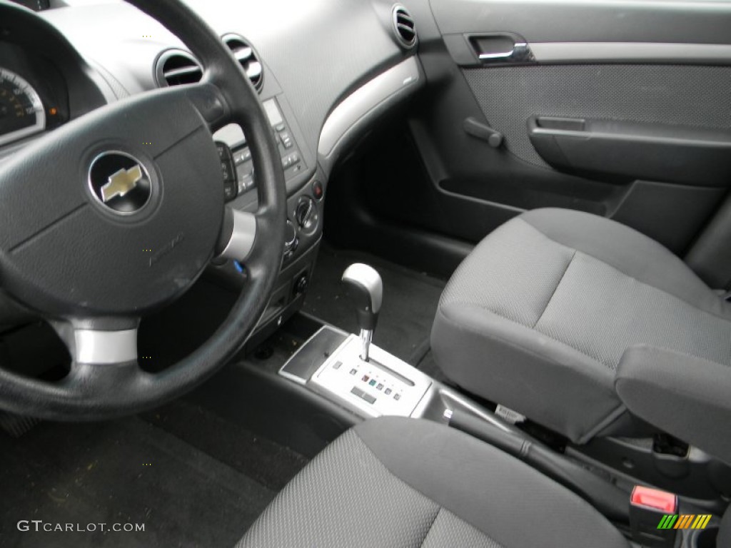 2009 Aveo LT Sedan - Bright Blue / Charcoal photo #12
