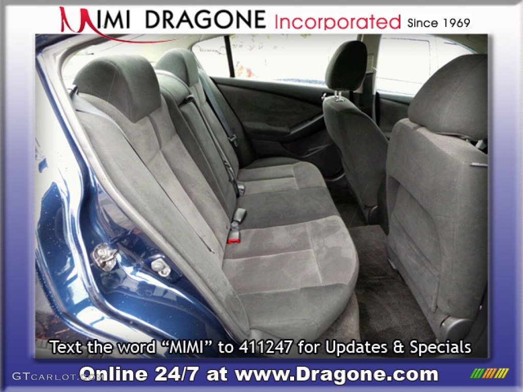 2009 Altima 2.5 S - Navy Blue Metallic / Charcoal photo #15