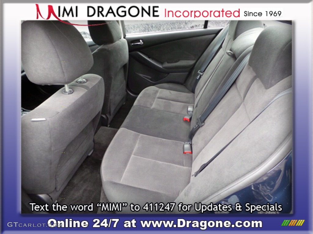 2009 Altima 2.5 S - Navy Blue Metallic / Charcoal photo #16