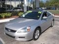 2006 Alabaster Silver Metallic Honda Accord EX Coupe  photo #4