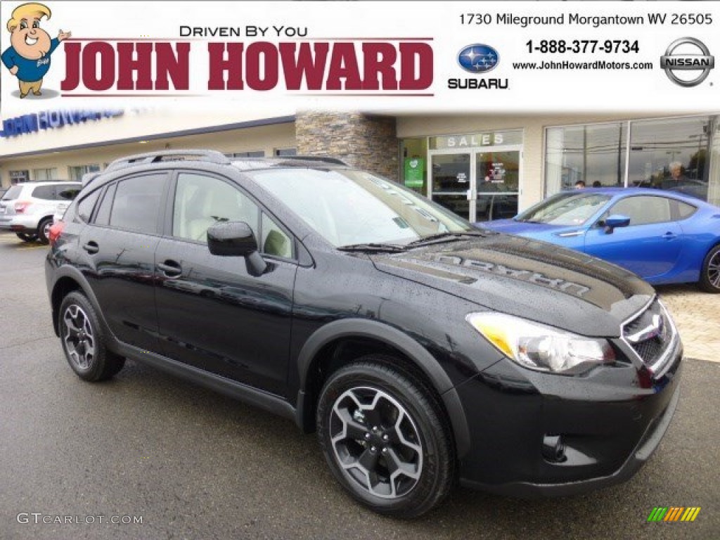 2014 XV Crosstrek 2.0i Limited - Crystal Black Silica / Ivory photo #1