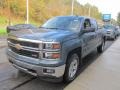 2014 Blue Granite Metallic Chevrolet Silverado 1500 LT Crew Cab 4x4  photo #9