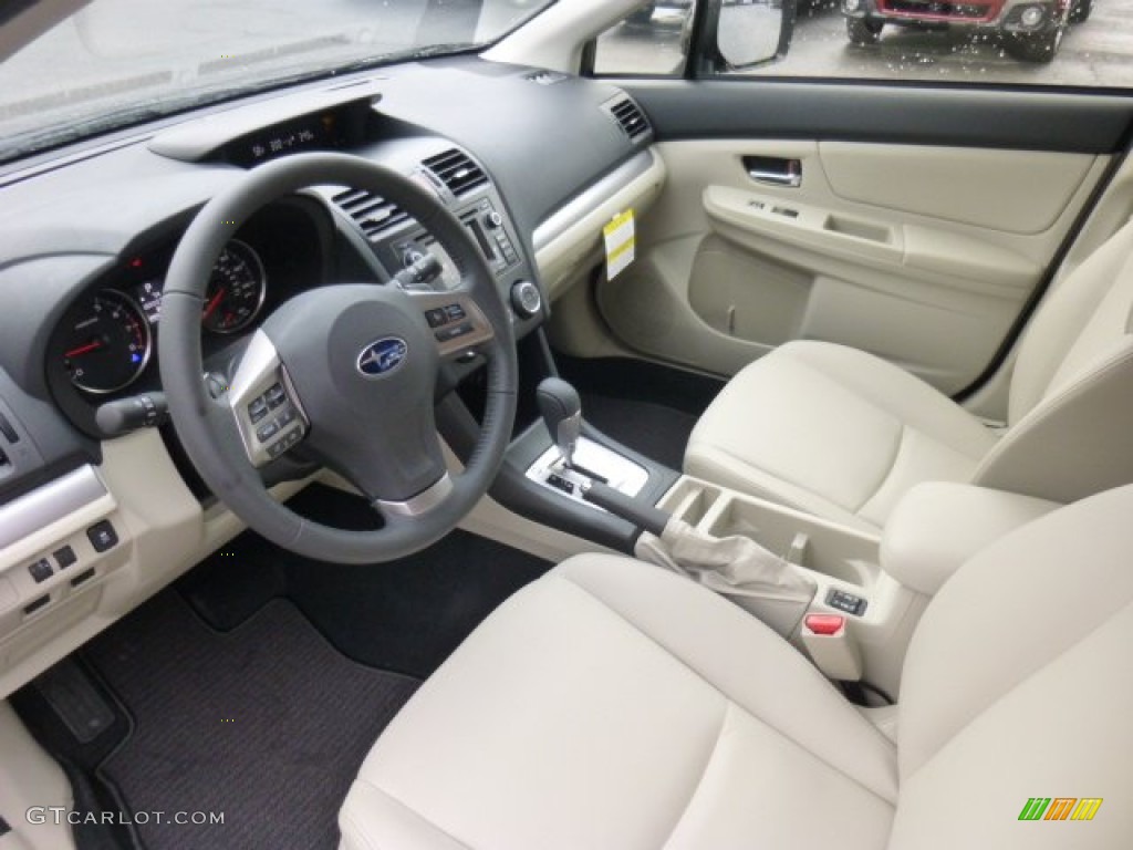 Ivory Interior 2014 Subaru XV Crosstrek 2.0i Limited Photo #86780478