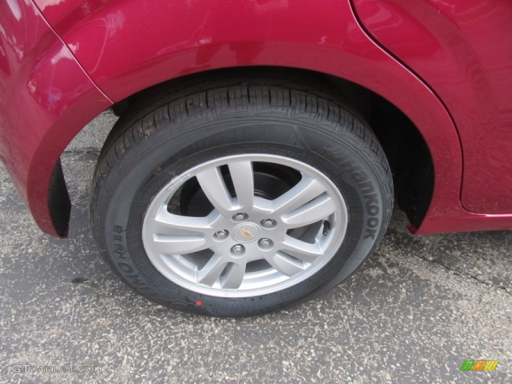 2014 Chevrolet Sonic LT Hatchback Wheel Photo #86781150