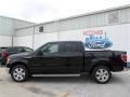 2013 Tuxedo Black Metallic Ford F150 Lariat SuperCrew  photo #2