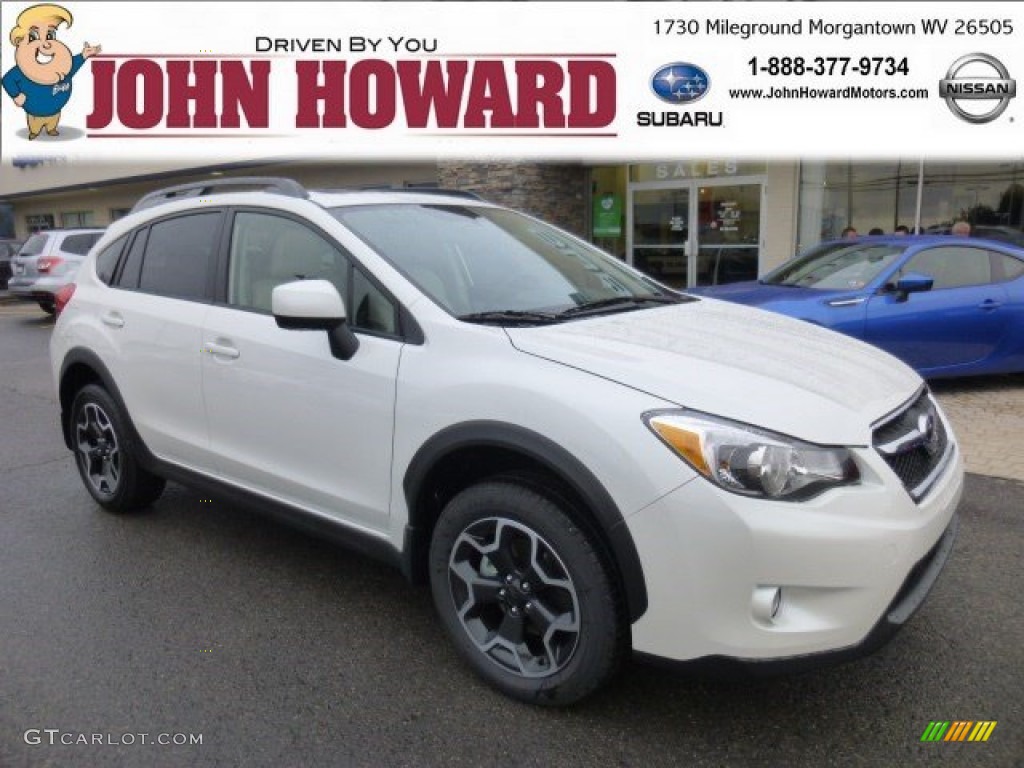 2014 XV Crosstrek 2.0i Limited - Satin White Pearl / Ivory photo #1