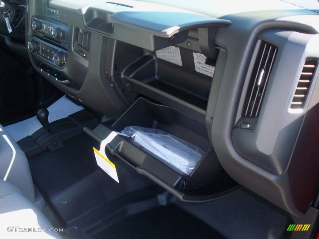 2014 Silverado 1500 WT Regular Cab 4x4 - Victory Red / Jet Black/Dark Ash photo #14