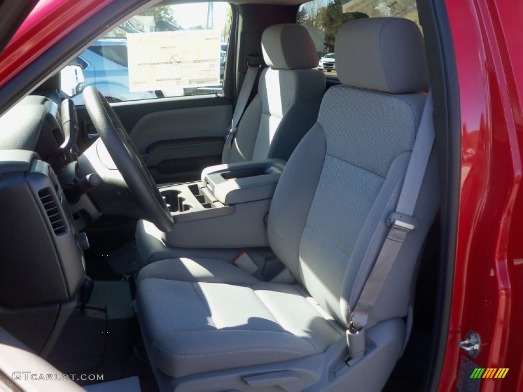 2014 Silverado 1500 WT Regular Cab 4x4 - Victory Red / Jet Black/Dark Ash photo #18