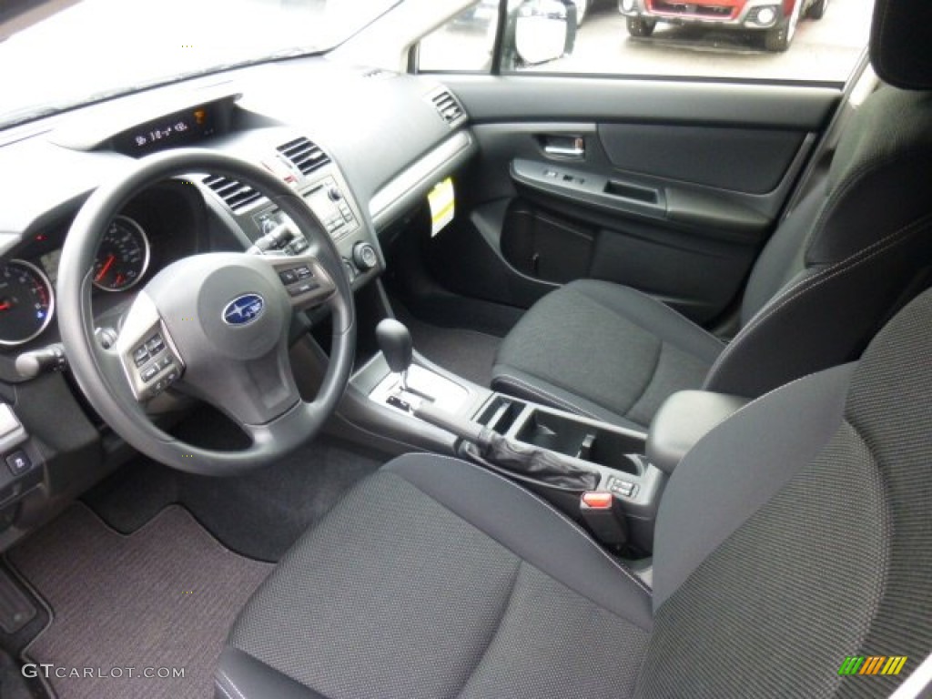 Black Interior 2014 Subaru XV Crosstrek 2.0i Premium Photo #86783136