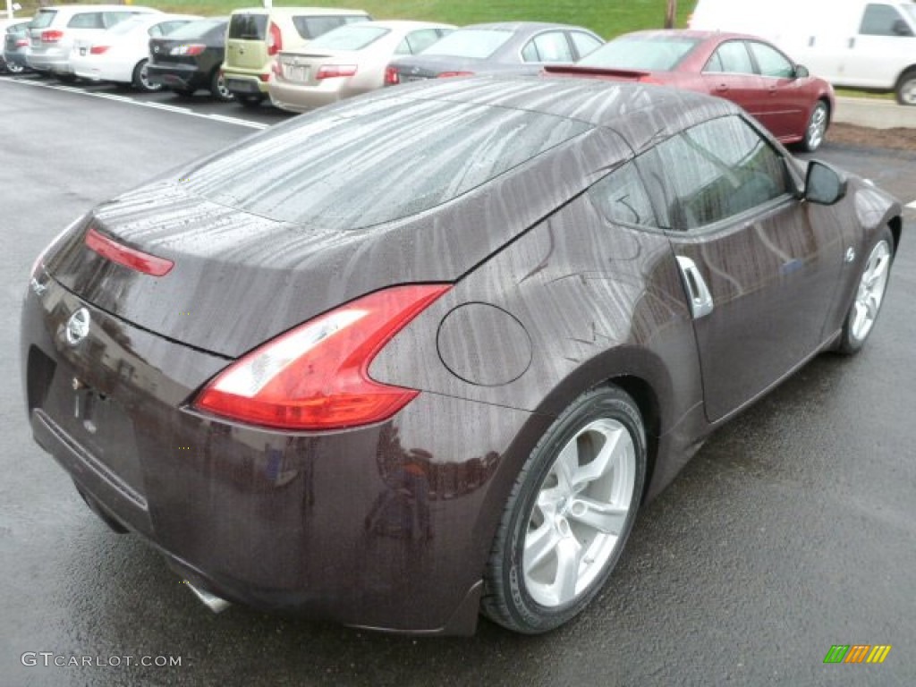 2010 370Z Touring Coupe - Black Cherry / Black Cloth photo #3