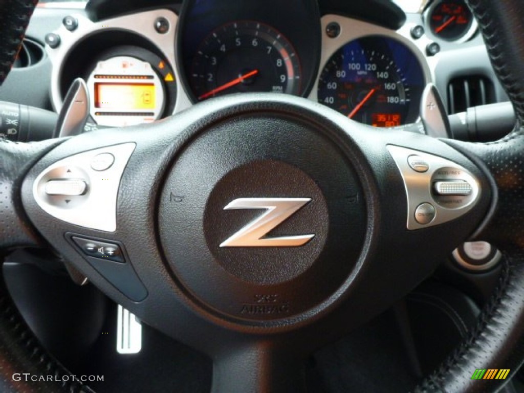 2010 370Z Touring Coupe - Black Cherry / Black Cloth photo #16