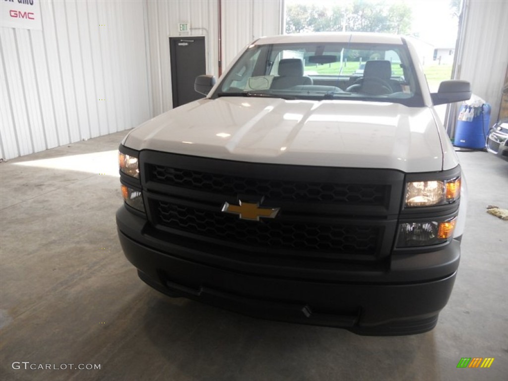 2014 Silverado 1500 WT Regular Cab - Summit White / Jet Black/Dark Ash photo #2