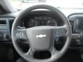 Jet Black/Dark Ash 2014 Chevrolet Silverado 1500 WT Regular Cab Steering Wheel