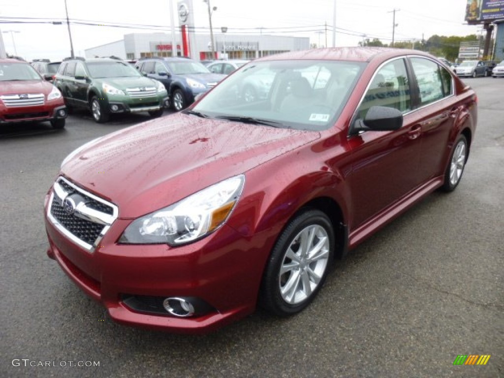 Venetian Red Pearl 2014 Subaru Legacy 2.5i Premium Exterior Photo #86784168
