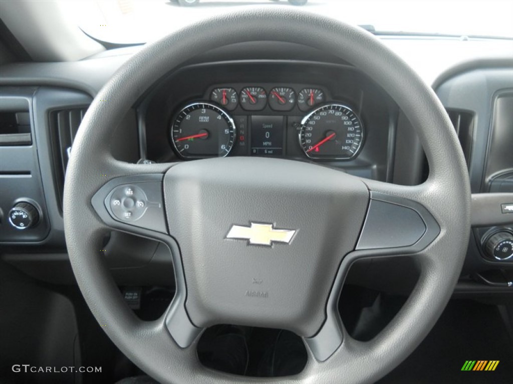 2014 Silverado 1500 WT Regular Cab - Summit White / Jet Black/Dark Ash photo #6