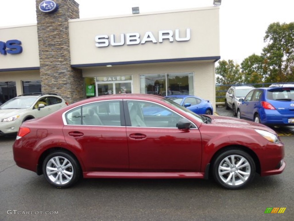 Venetian Red Pearl 2014 Subaru Legacy 2.5i Premium Exterior Photo #86784270