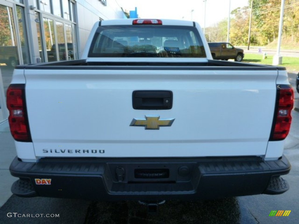 2014 Silverado 1500 WT Crew Cab 4x4 - Summit White / Jet Black/Dark Ash photo #4