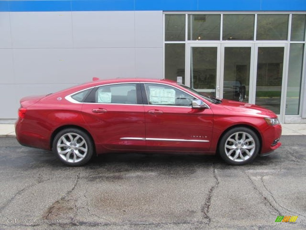 2014 Impala LTZ - Crystal Red Tintcoat / Jet Black/Dark Titanium photo #2