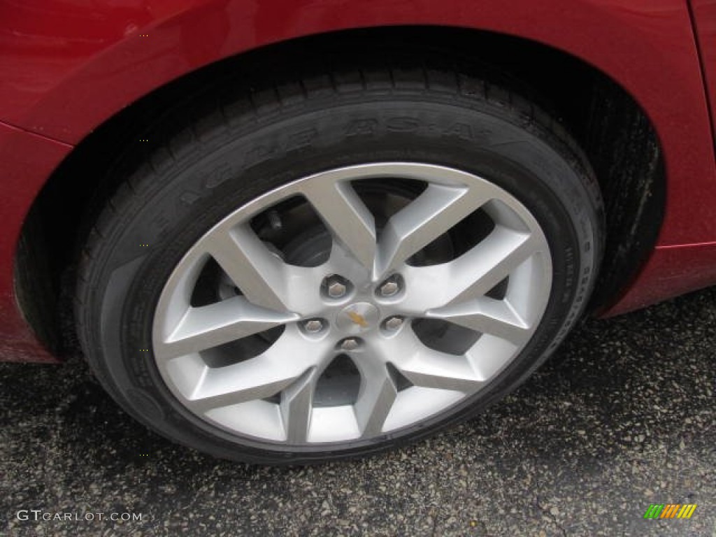 2014 Impala LTZ - Crystal Red Tintcoat / Jet Black/Dark Titanium photo #3
