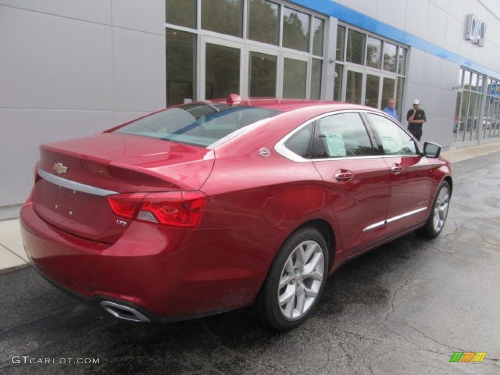 2014 Impala LTZ - Crystal Red Tintcoat / Jet Black/Dark Titanium photo #4