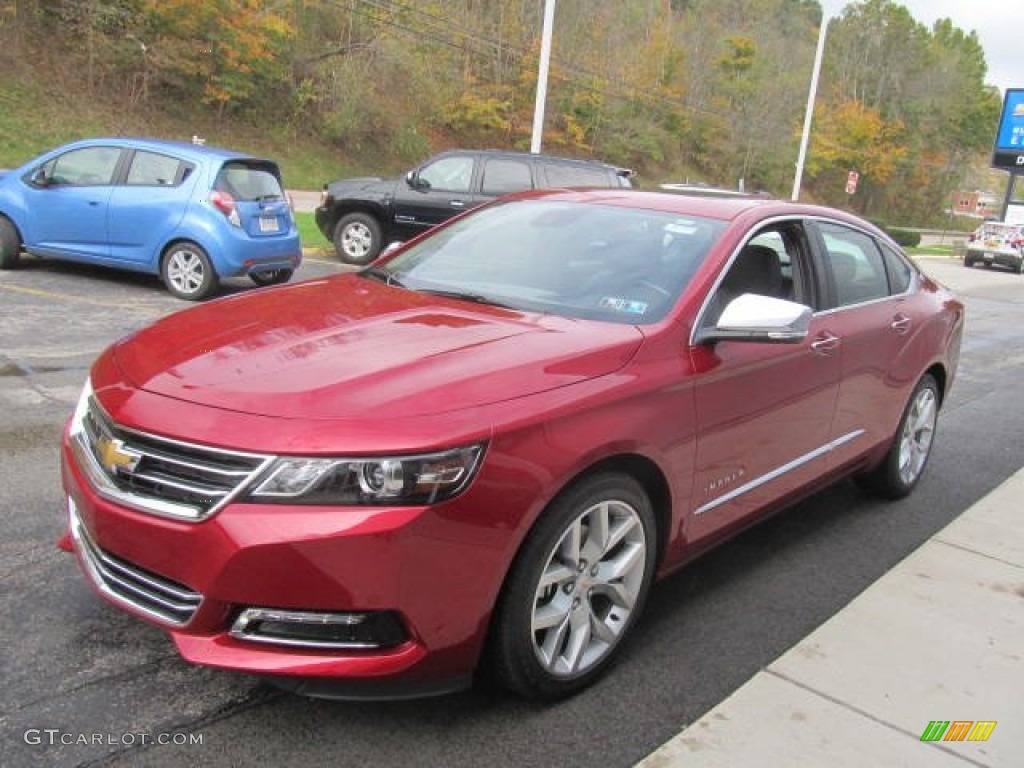 2014 Impala LTZ - Crystal Red Tintcoat / Jet Black/Dark Titanium photo #8