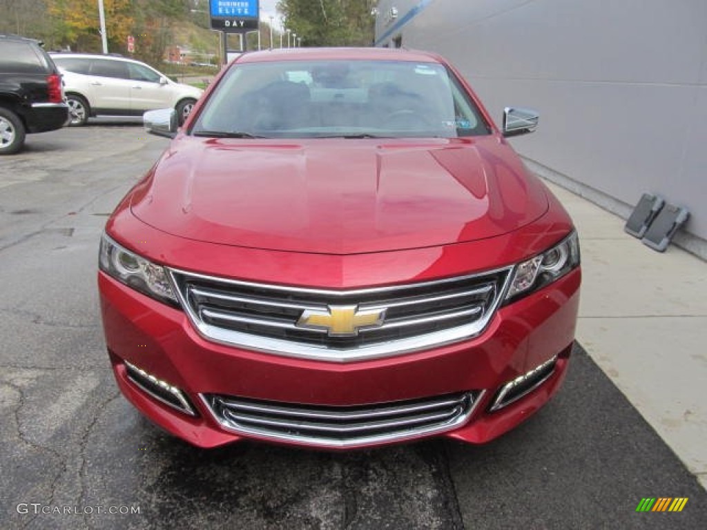 2014 Impala LTZ - Crystal Red Tintcoat / Jet Black/Dark Titanium photo #9