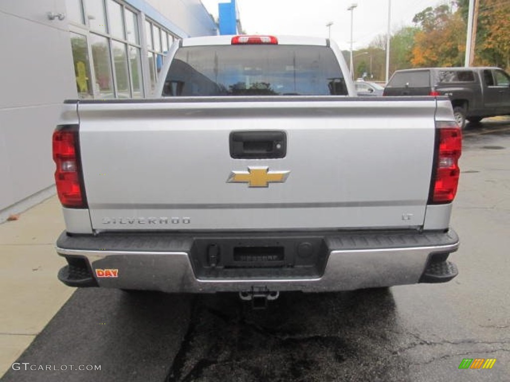 2014 Silverado 1500 LT Crew Cab 4x4 - Silver Ice Metallic / Jet Black photo #5