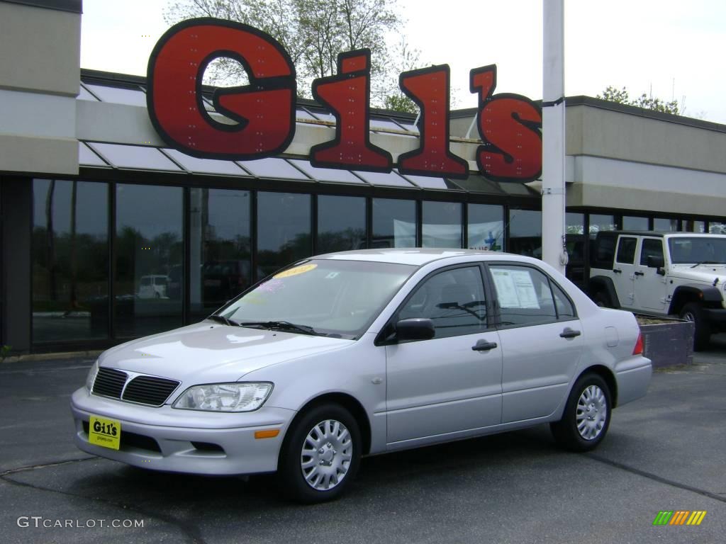 2002 Lancer ES - Munich Silver Metallic / Gray photo #1