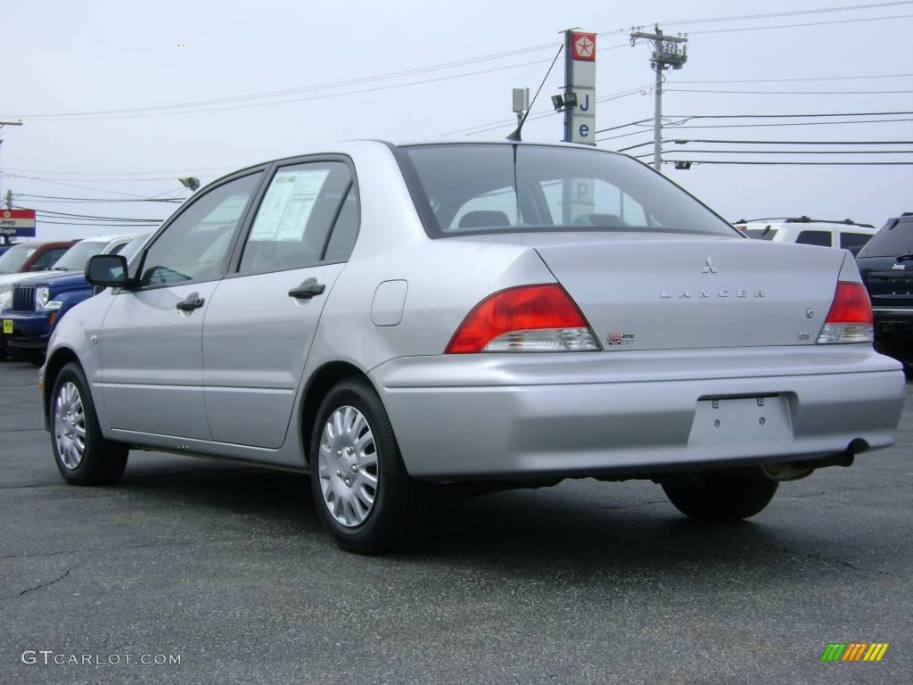 2002 Lancer ES - Munich Silver Metallic / Gray photo #5