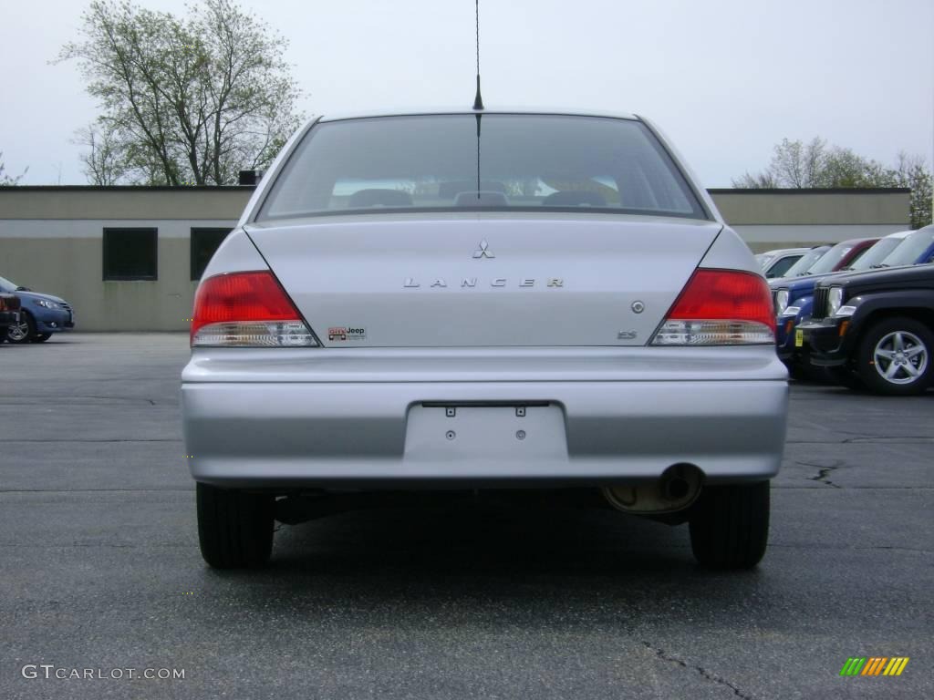 2002 Lancer ES - Munich Silver Metallic / Gray photo #6