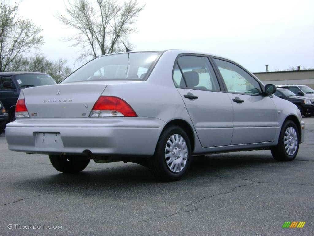 2002 Lancer ES - Munich Silver Metallic / Gray photo #7