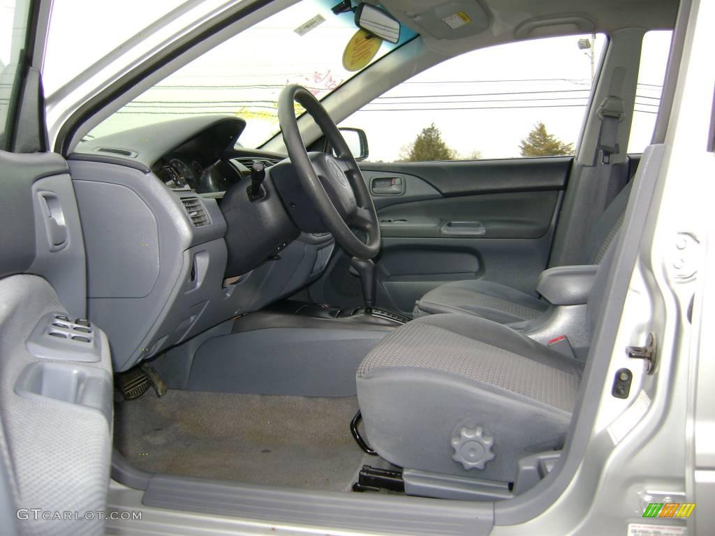 2002 Lancer ES - Munich Silver Metallic / Gray photo #10