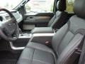 Raptor Black Leather/Cloth Interior Photo for 2013 Ford F150 #86785819