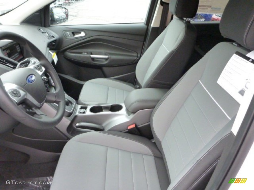 2014 Escape SE 1.6L EcoBoost 4WD - White Platinum / Charcoal Black photo #8