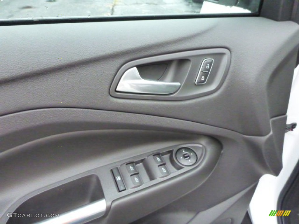 2014 Escape SE 1.6L EcoBoost 4WD - White Platinum / Charcoal Black photo #11