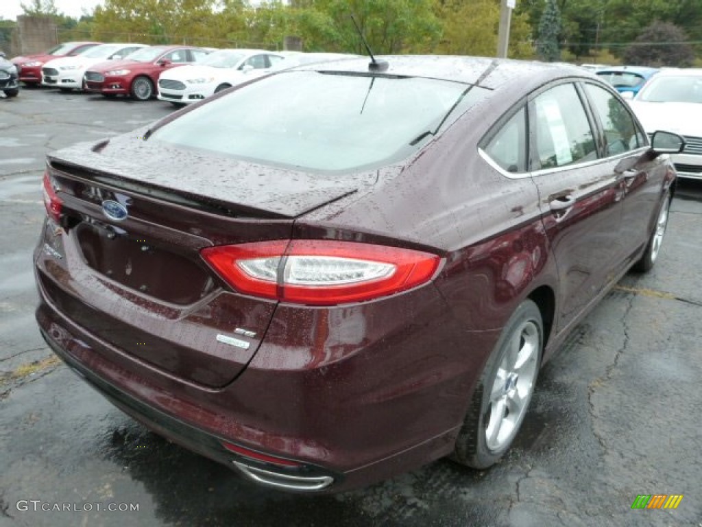 2013 Fusion SE 2.0 EcoBoost - Bordeaux Reserve Red Metallic / Charcoal Black photo #2