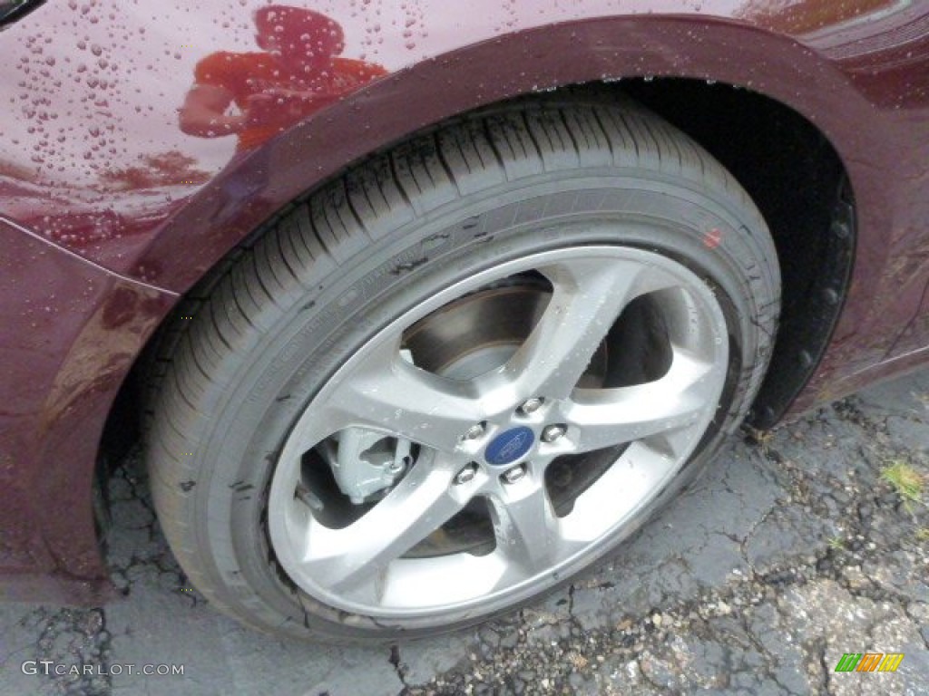 2013 Fusion SE 2.0 EcoBoost - Bordeaux Reserve Red Metallic / Charcoal Black photo #7