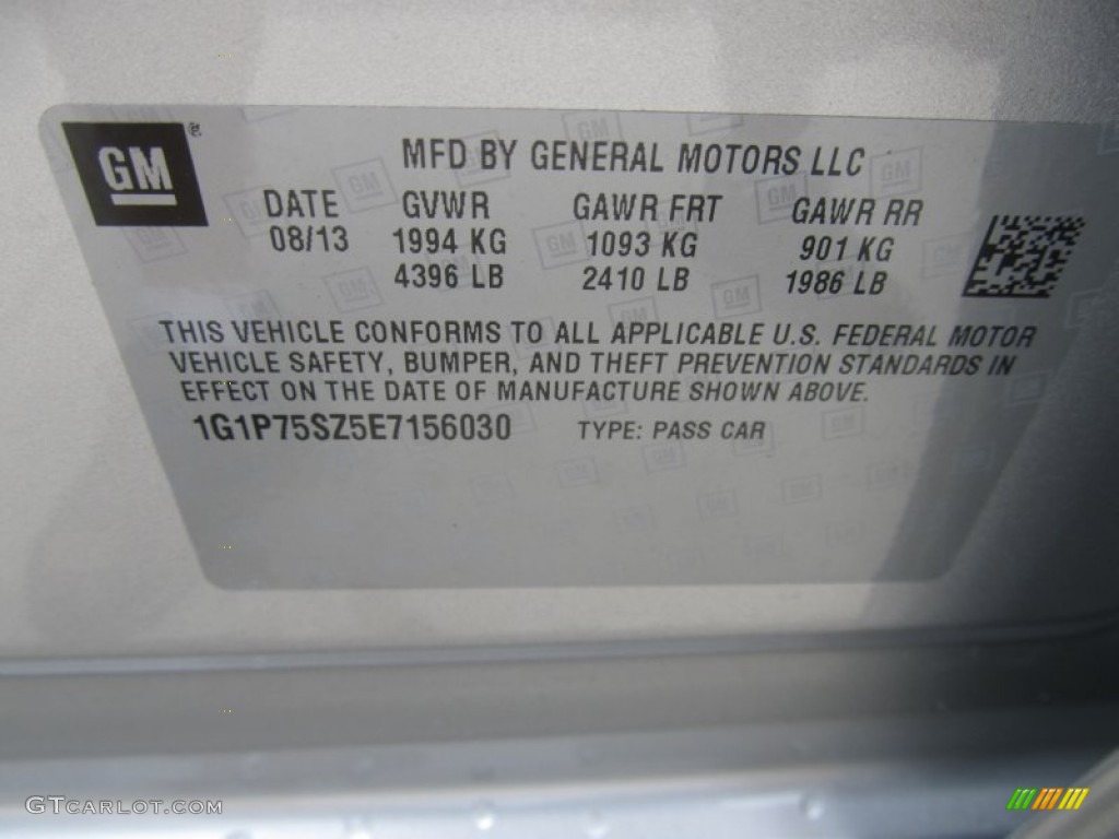 2014 Cruze Diesel - Silver Ice Metallic / Jet Black photo #19