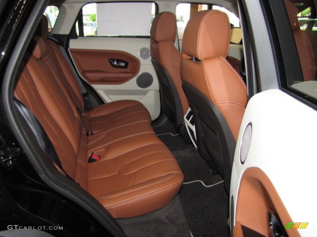 Tan/Ivory/Espresso Interior 2013 Land Rover Range Rover Evoque Pure Photo #86787456