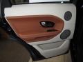 Tan/Ivory/Espresso 2013 Land Rover Range Rover Evoque Pure Door Panel