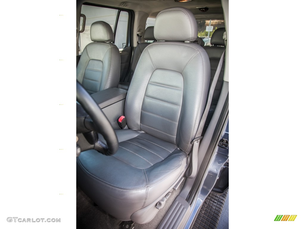 2003 Explorer XLT - Medium Wedgewood Blue Metallic / Graphite Grey photo #21