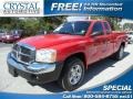 Flame Red 2005 Dodge Dakota SLT Club Cab