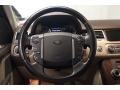 Premium Arabica/Arabica Stitching 2010 Land Rover Range Rover Sport Supercharged Steering Wheel